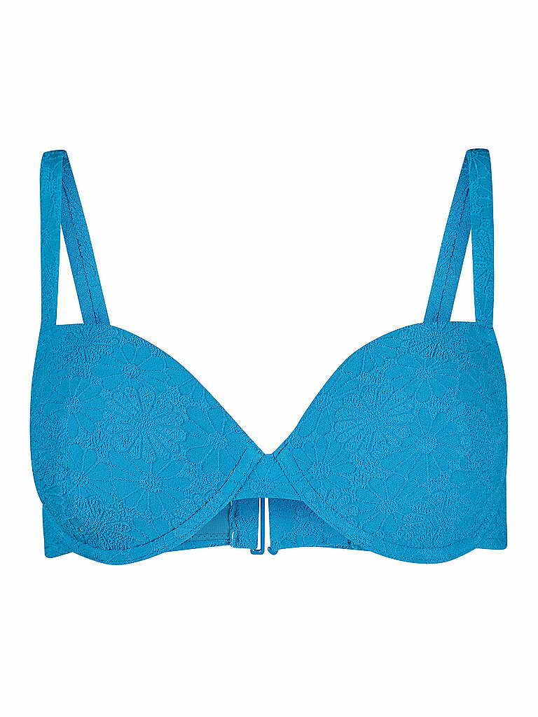 Top bikini a balconcino da donna petrolio 85C