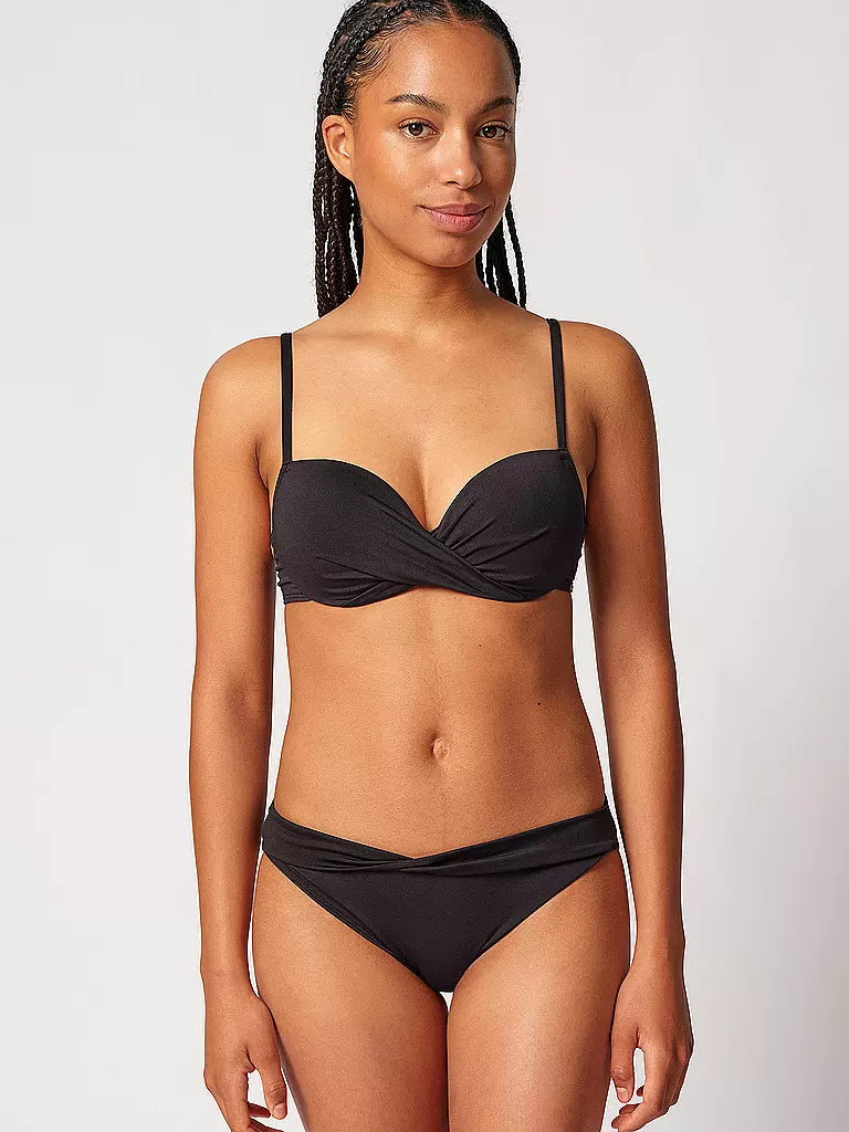 SKINY | Top bikini a balconcino da donna | Nero