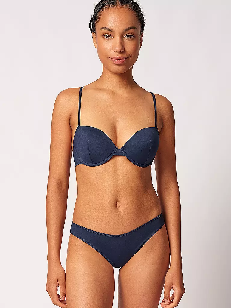 SKINY | Top bikini da donna con ferretto Sea Lovers | Blu scuro