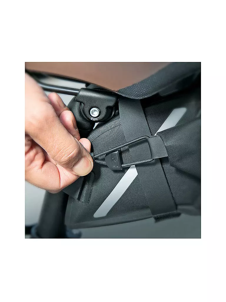 SKS | Borsa da sella Trail Large | Nero