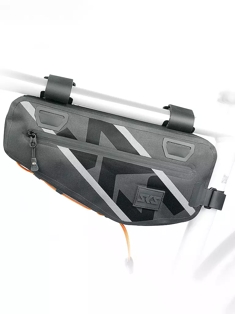 SKS | Borsa da telaio per bici Explore Framebag | Nero
