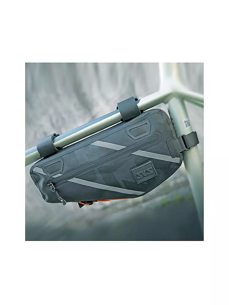 SKS | Borsa da telaio per bici Explore Framebag | Nero