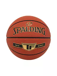 SPALDING | Pallone da basket TF Gold Composite | Marrone