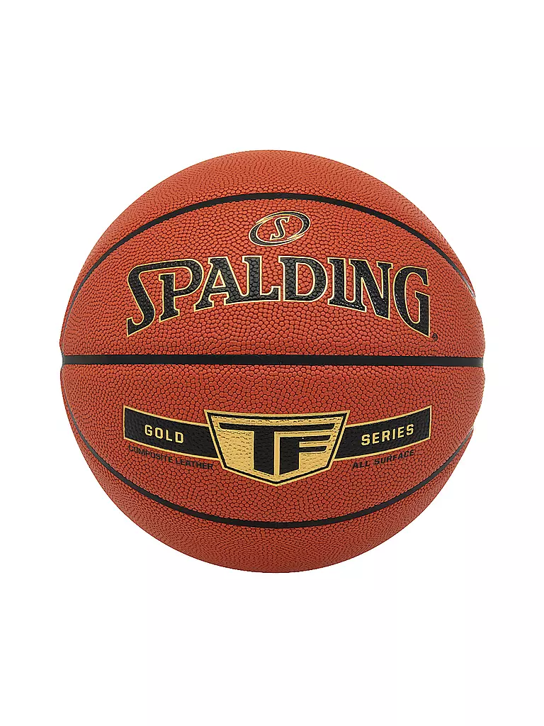 SPALDING | Pallone da basket TF Gold Composite | Marrone