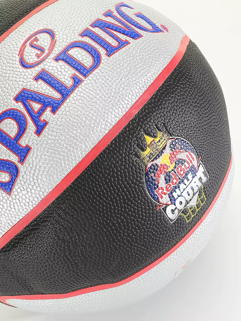 SPALDING | Pallone da basket TF-33 Redbull Half Court Composite | Nero