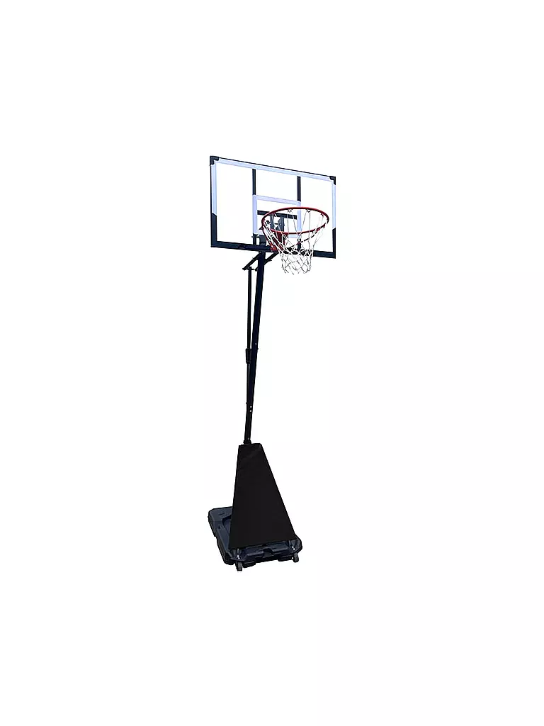 SPARTAN | Sistema da basket 110x70 cm | Nero