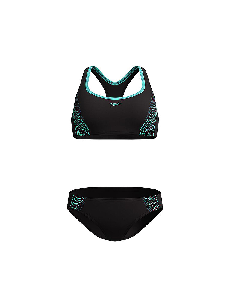 Bikini da donna Placement azzurro 38