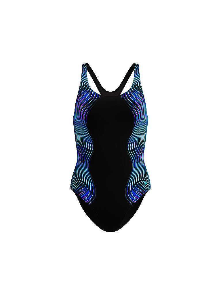 Costume da bagno da donna Print Medalist grigio 42