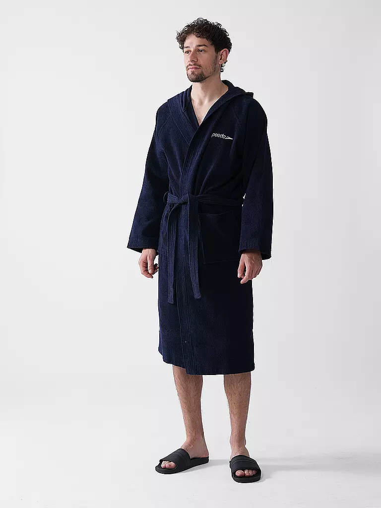 SPEEDO | Accappatoio Bathrobe Monoterry | Blu scuro
