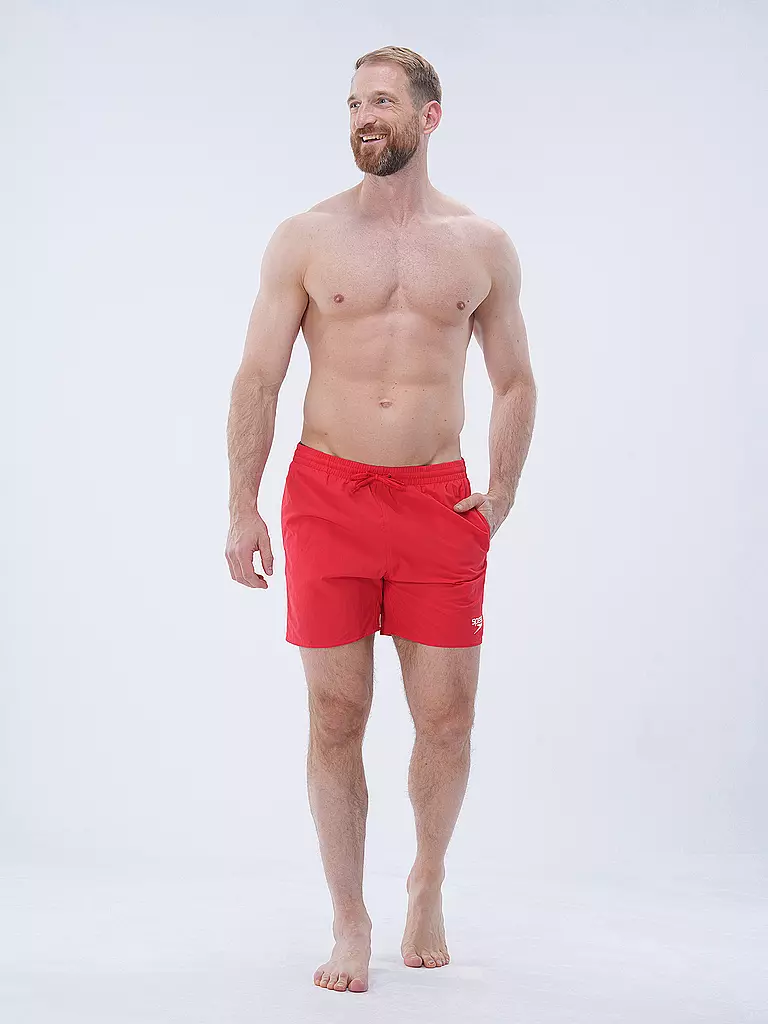 SPEEDO | Badeshort Essential da uomo | Rosso