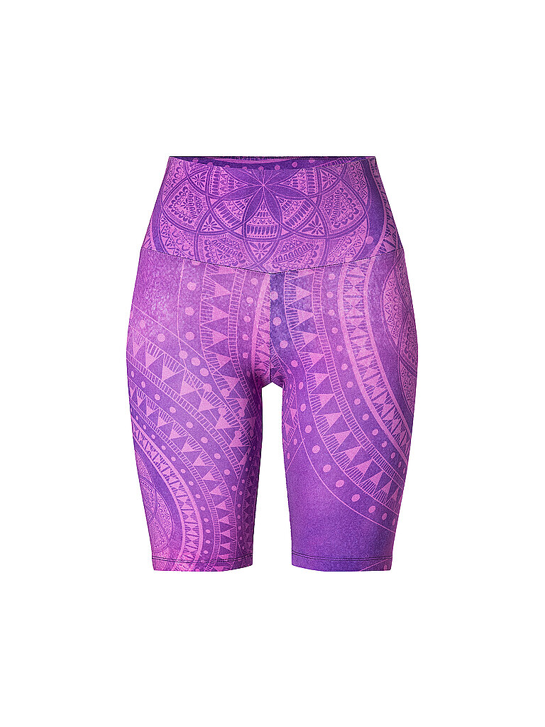 Pantaloncini da yoga da donna Mabu Bhati Spirit viola S