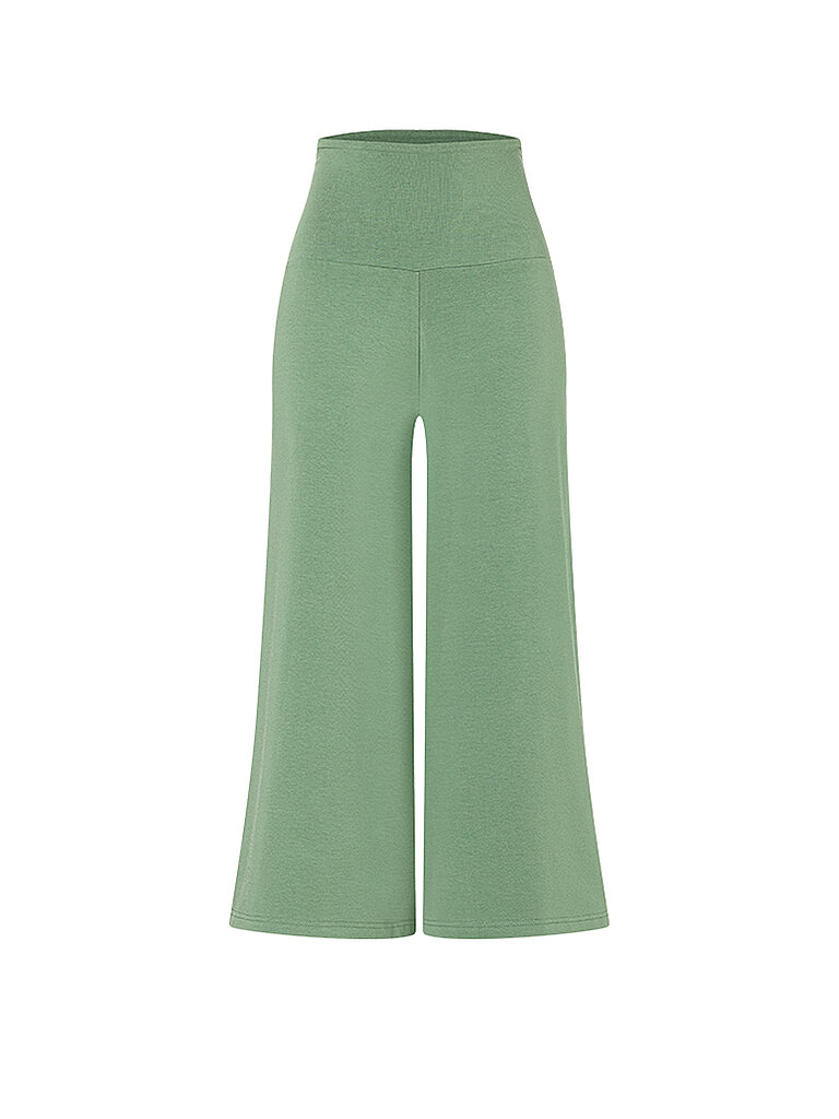 Pantaloni Yoga Culotte Devi da donna verde XS