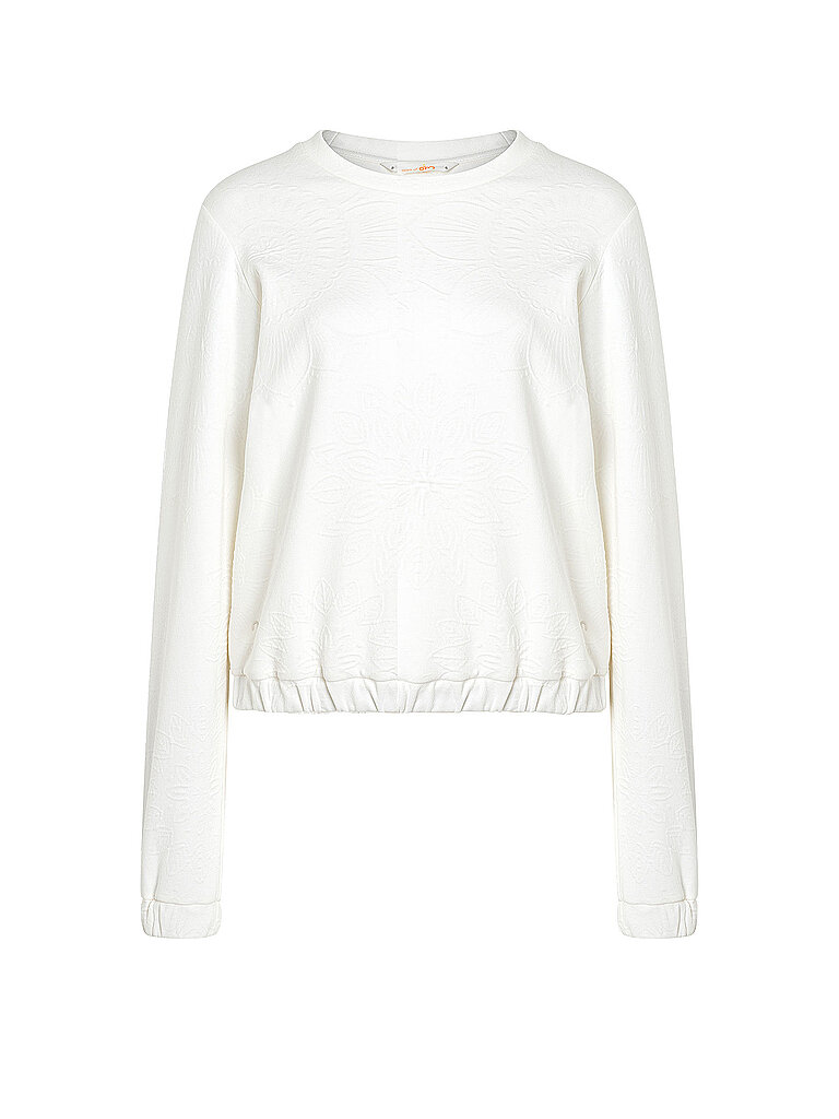 Maglia da yoga da donna Gati Jacquard crema S