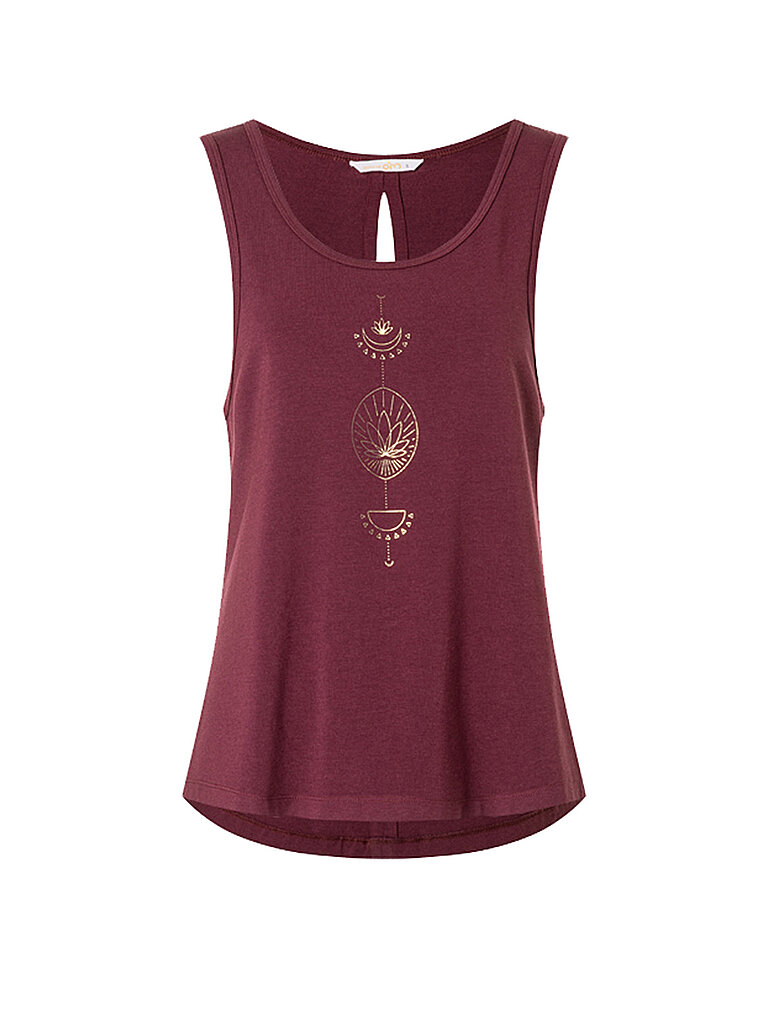 Yogatank da donna Vahita rosso scuro XS