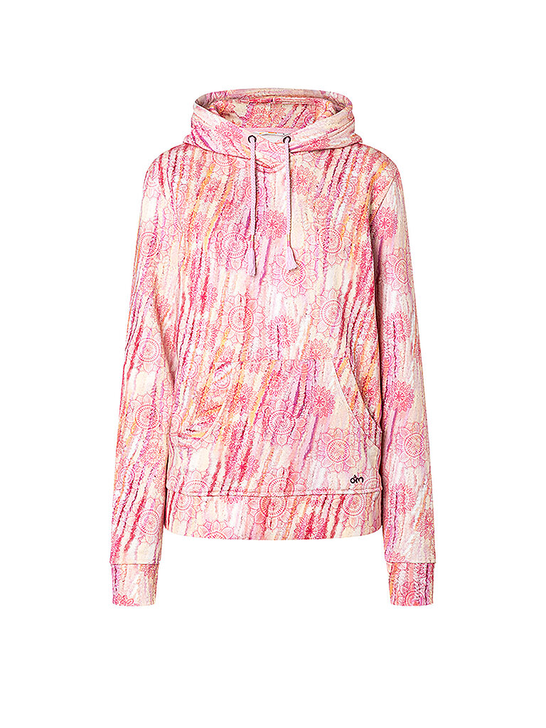Felpa con cappuccio da yoga da donna Sarva Patala rosa M
