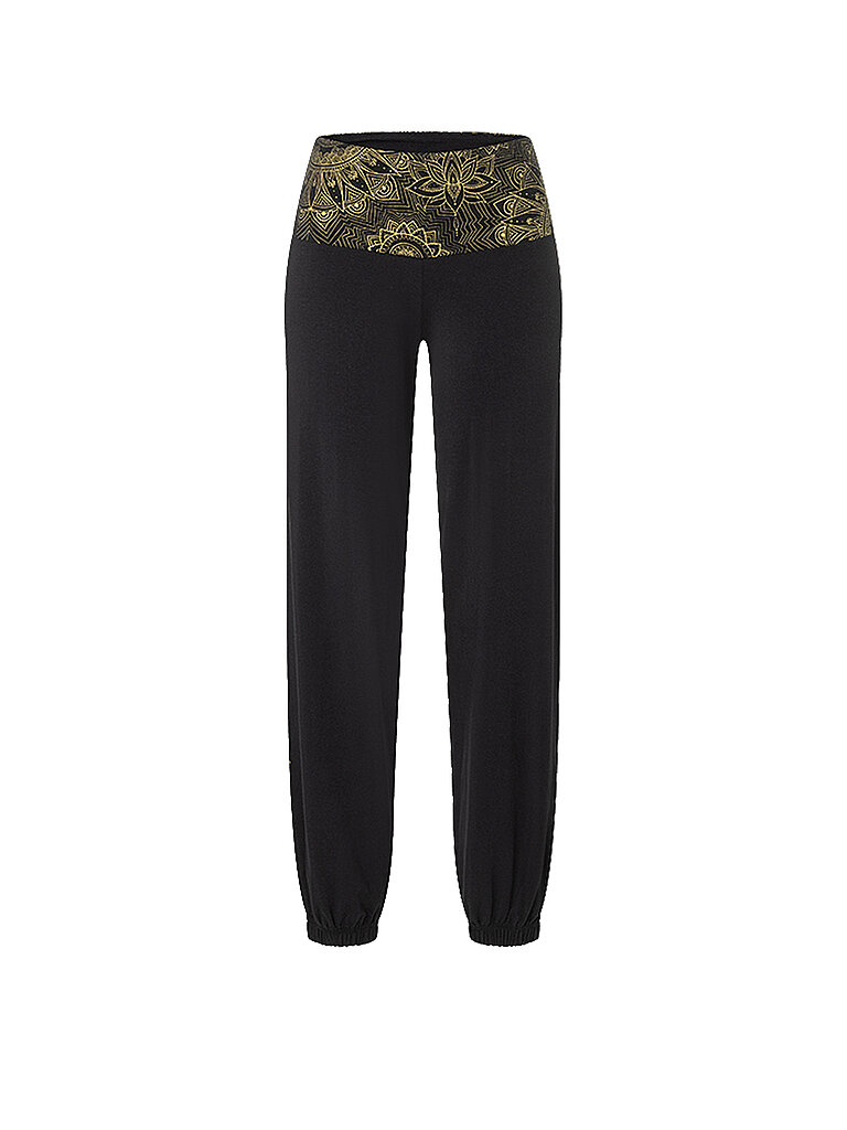 Pantaloni da yoga da donna Bali nero S