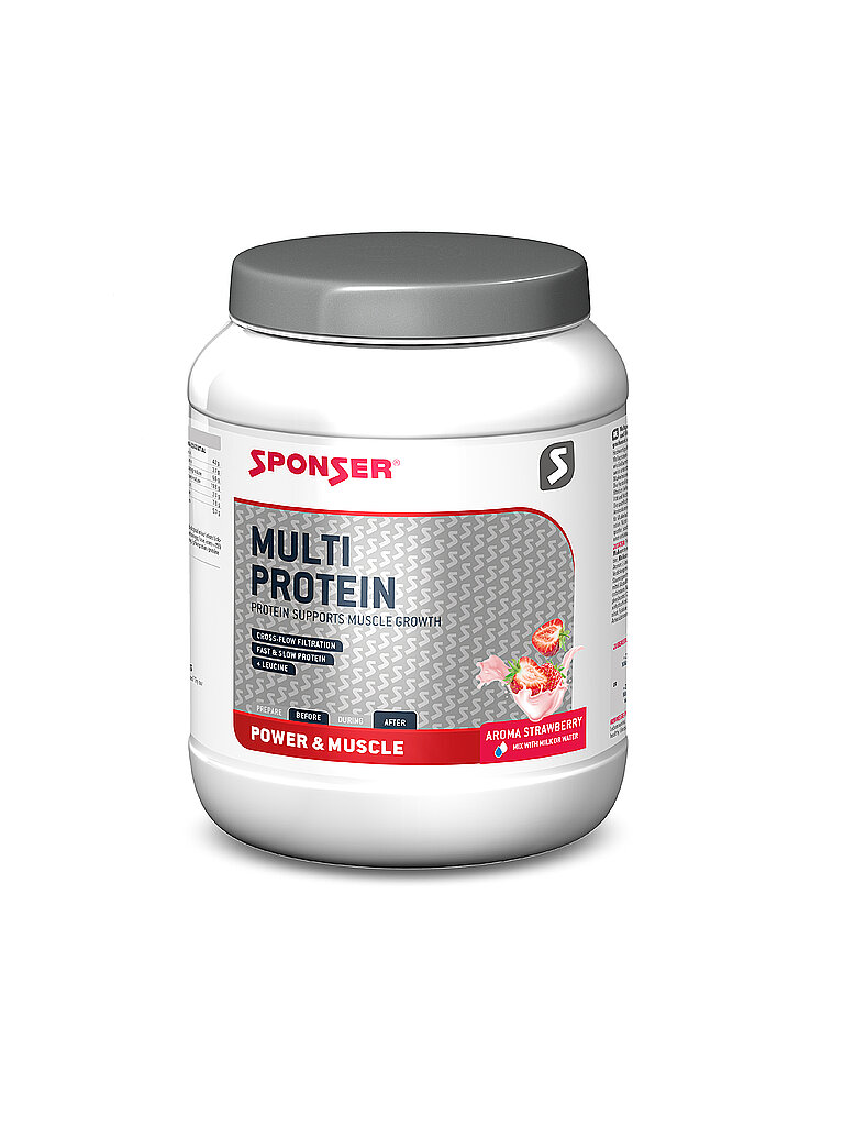 Multi Protein CFF Fragola, barattolo da 850 g multicolore
