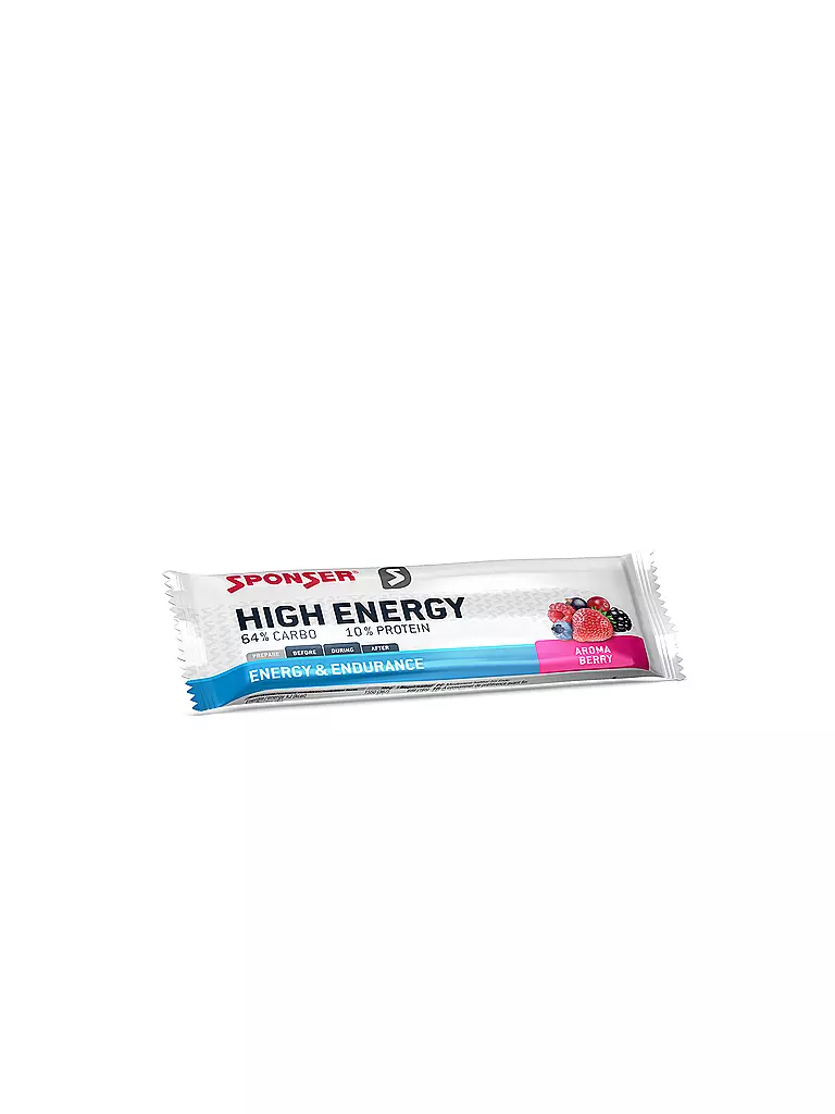 SPONSER | Barretta energetica High Energy Berry | Multicolore