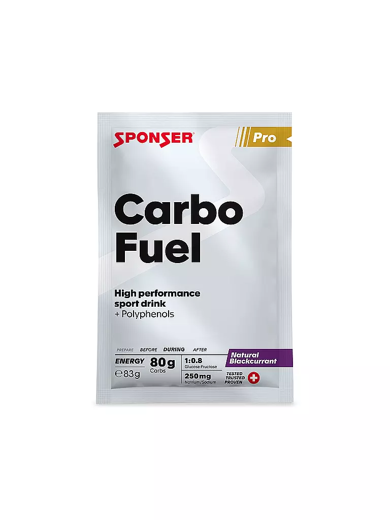 SPONSER | Bevanda in polvere Carbo Fuel Ribes Nero | Multicolore