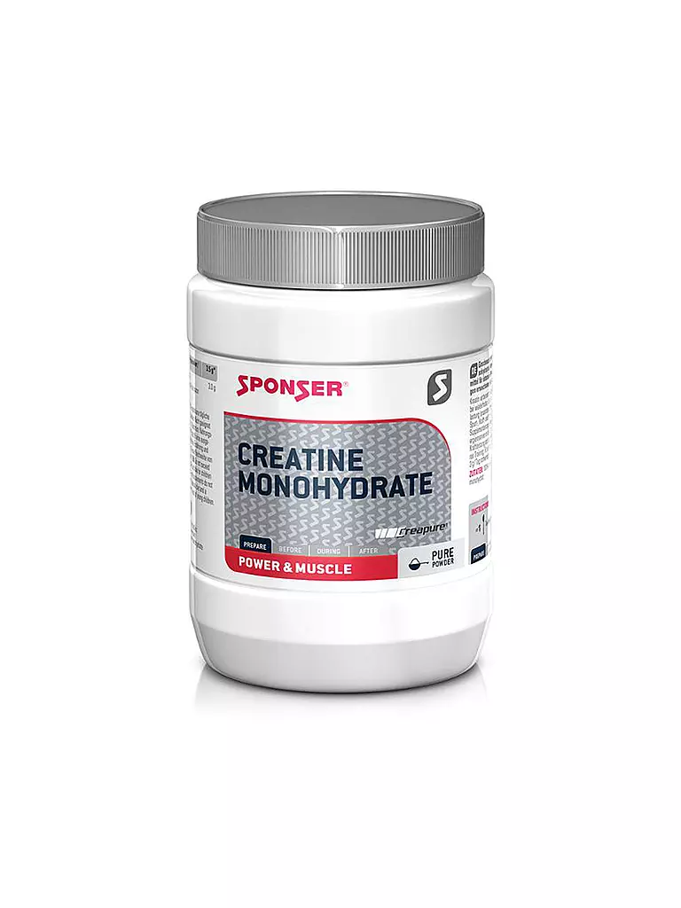 SPONSER | Creatina Monoidrato in Polvere neutra, barattolo da 500 g | Multicolore