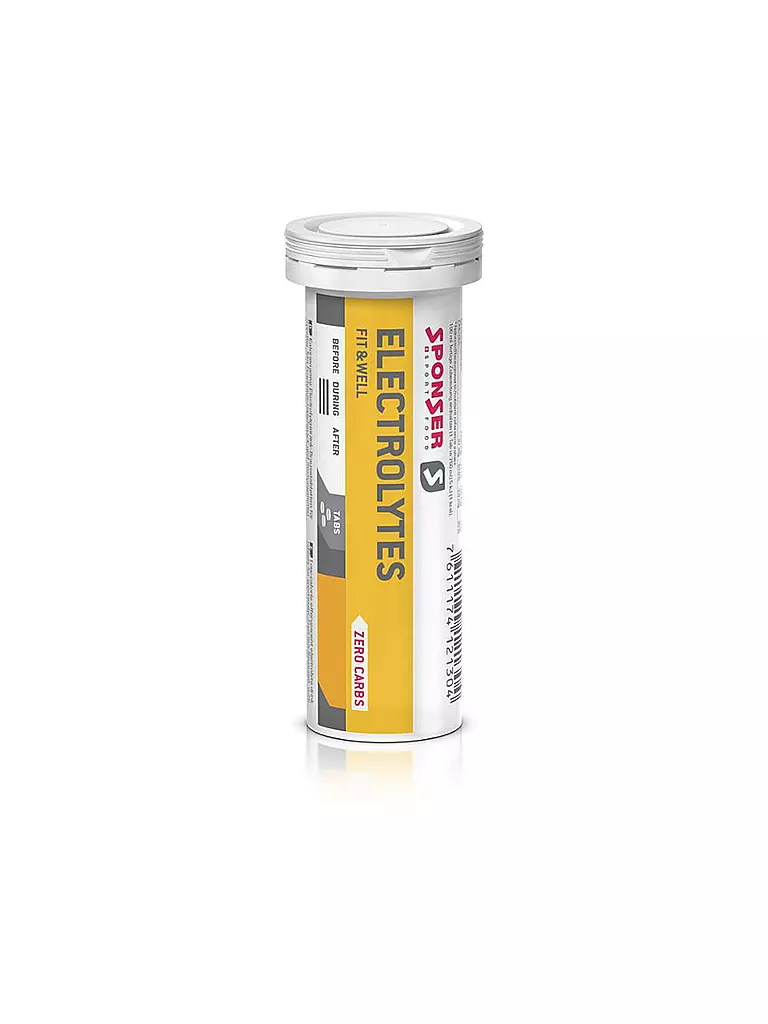 SPONSER | Elektrolyt Tabs Compresse Effervescenti al Limone, 10 compresse da 4,5 g | Multicolore