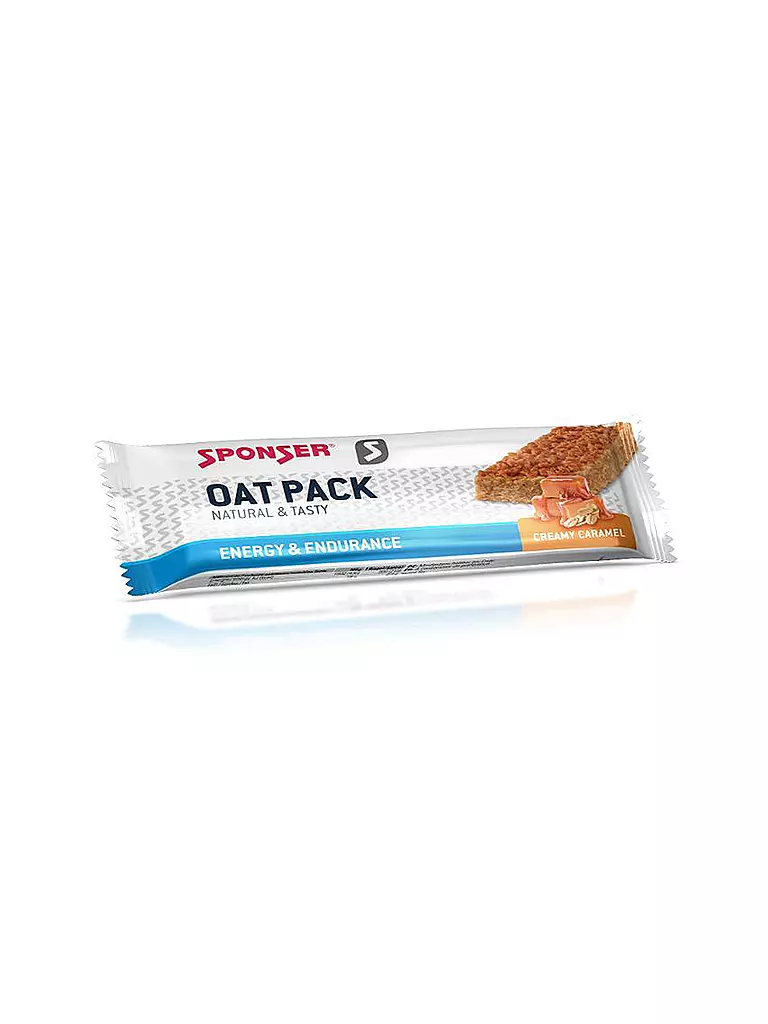 SPONSER | Oat Pack Barretta d'avena Creamy-Caramel, barretta da 50 g | Multicolore