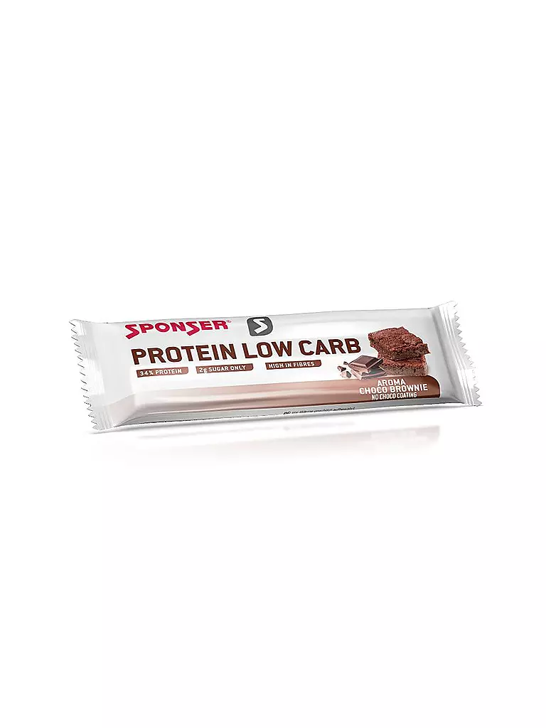 SPONSER | Protein Low Carb Bar Choco Brownie, 50 g Riegel | Senza colore