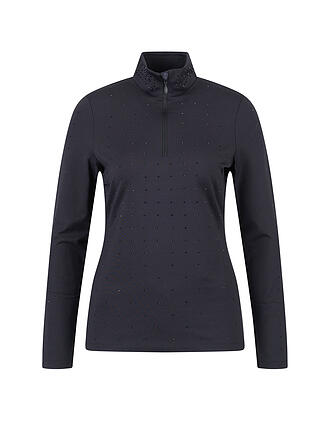 SPORTALM | Zipschirt da donna in jersey felpato