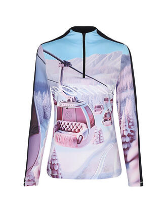 SPORTALM | Zipshirt intimo da donna con stampa esclusiva