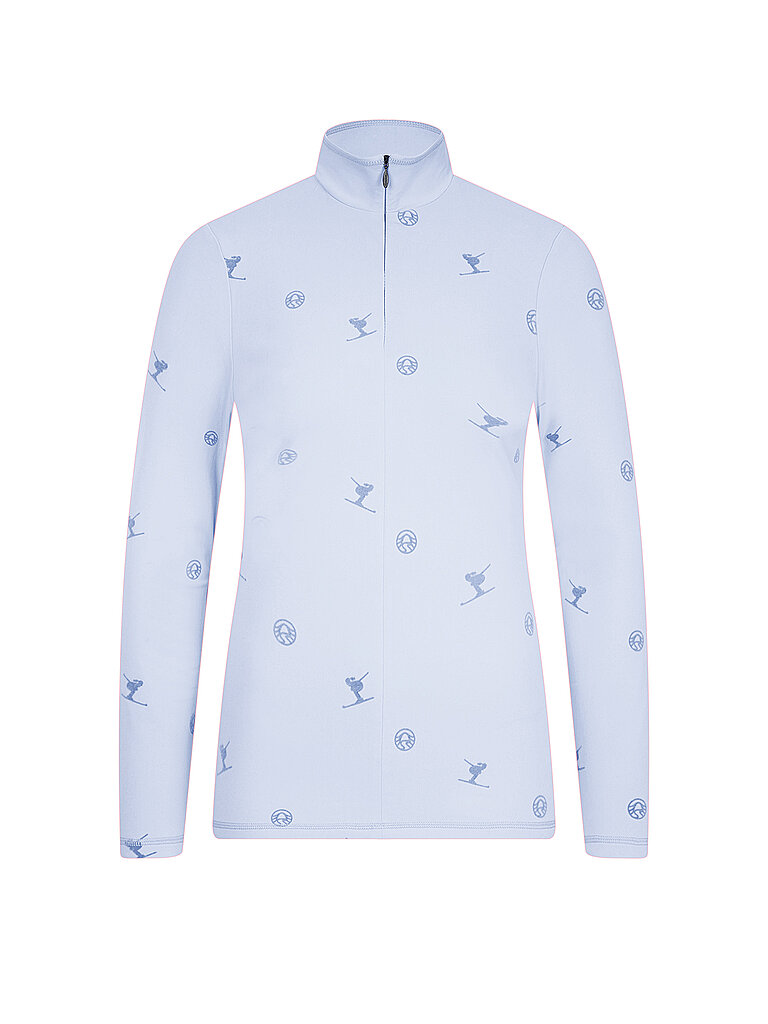 Zipshirt intimo da sci da donna azzurro 42