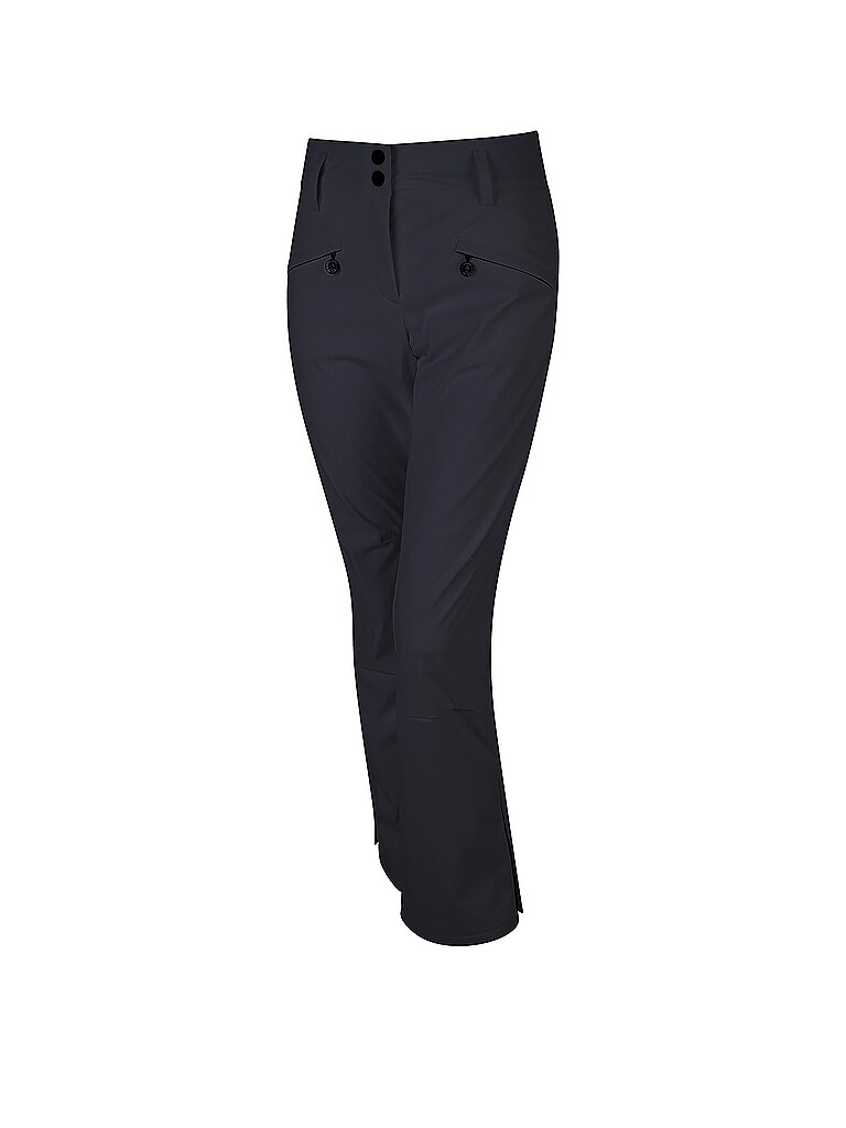 Pantaloni da sci imbottiti da donna nero 40