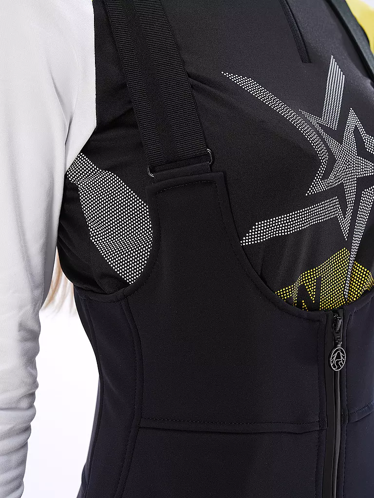 SPORTALM | Damen  Skihose mit verstellbaren Trägern | Nero