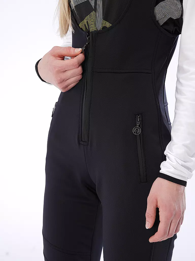 SPORTALM | Damen  Skihose mit verstellbaren Trägern | Nero