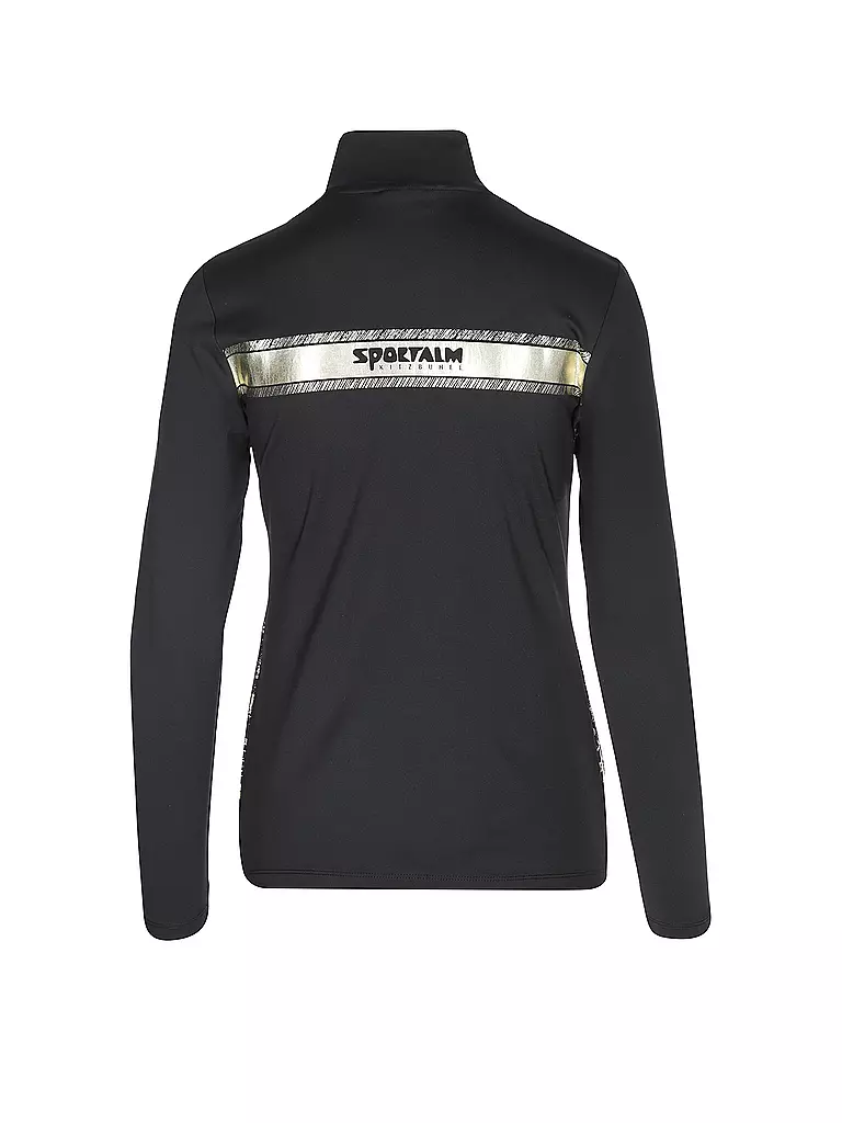 SPORTALM | Damen Ski Unterzieh Zipshirt | Nero