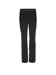 SPORTALM | Damen Ski  Softshell-Hose mit Gürtel | Nero