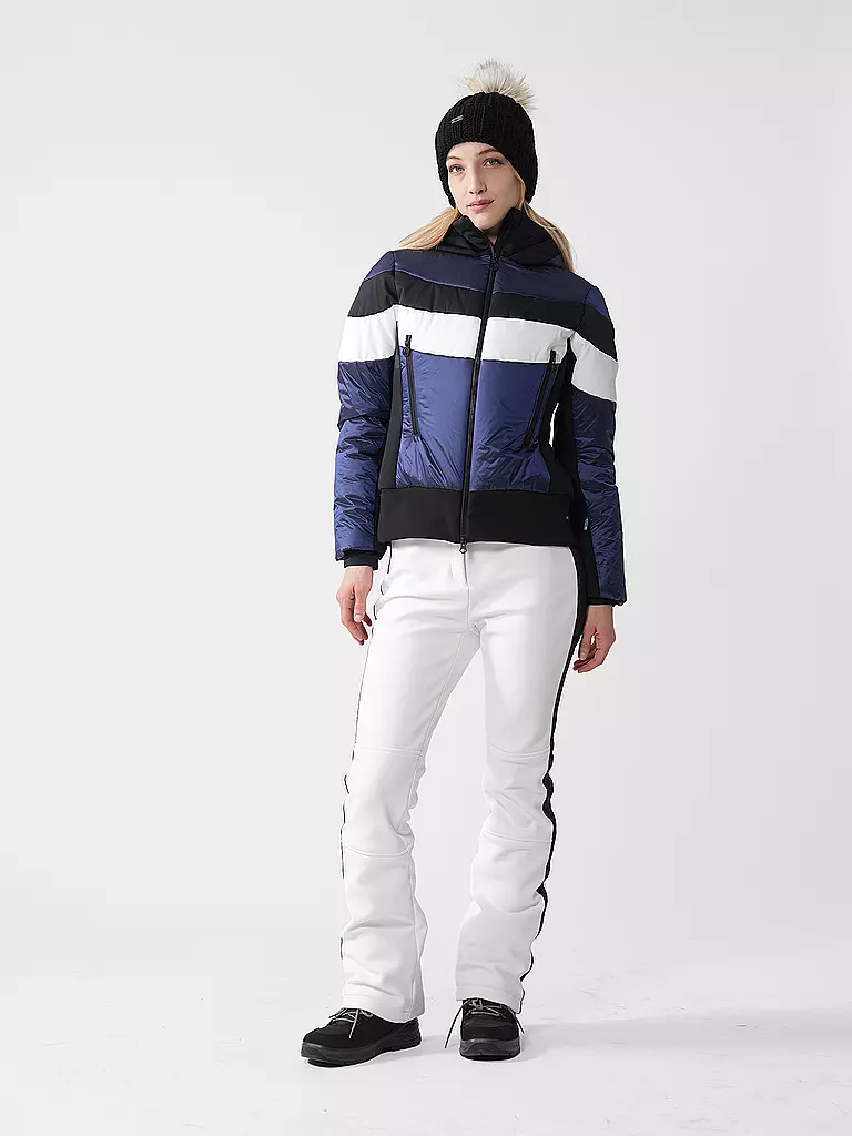 SPORTALM | Giacca da sci da donna con cappuccio | Blu scuro