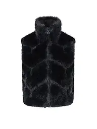 SPORTALM | Gilet da donna in ecopelliccia | Nero