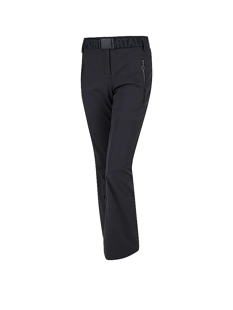 SPORTALM | Pantaloni da sci da donna con silhouette lusinghiera | Nero
