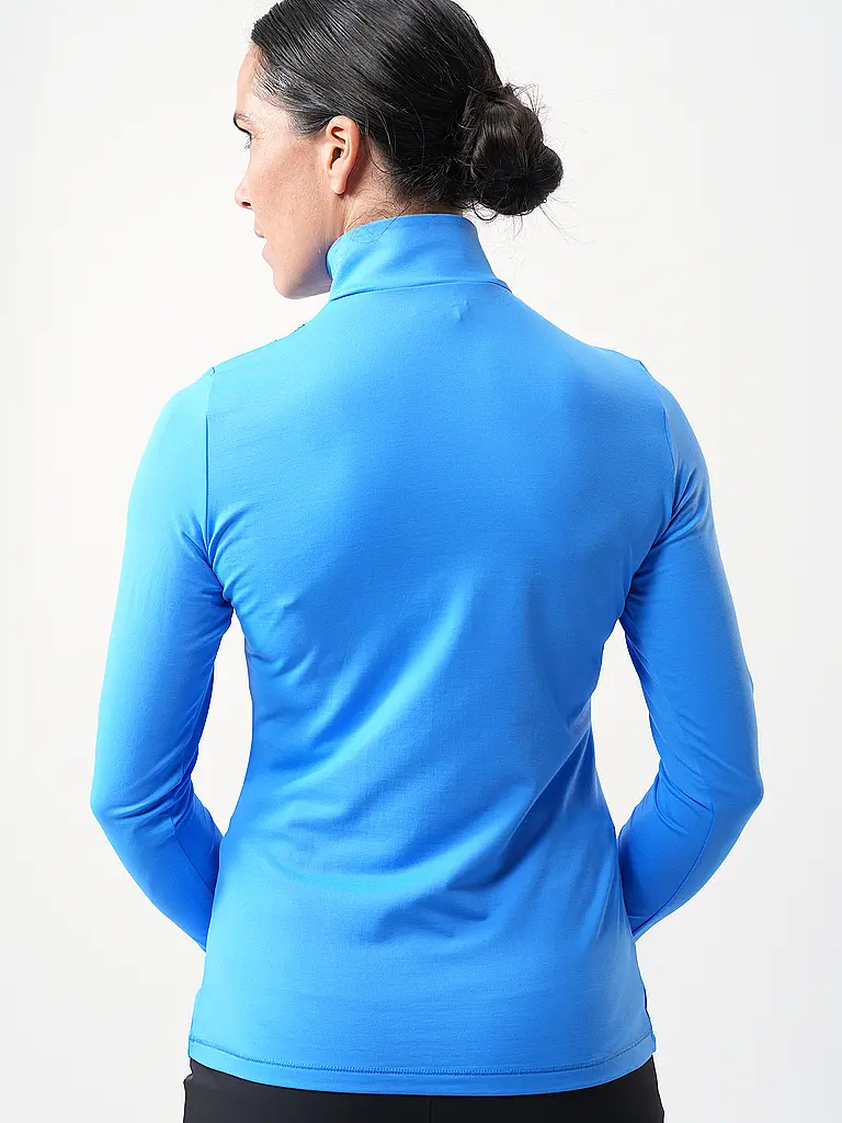 SPORTALM | Zipshirt intimo da donna con stampa a lamina accattivante |