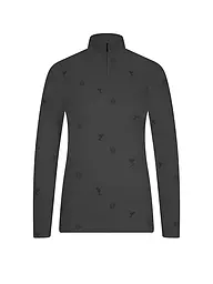 SPORTALM | Zipshirt intimo da sci da donna | Nero