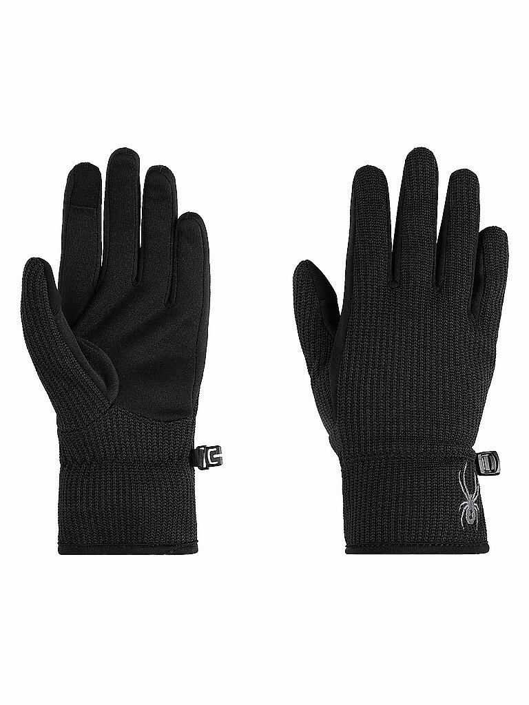 Guanti da donna Bandit in maglia nero S