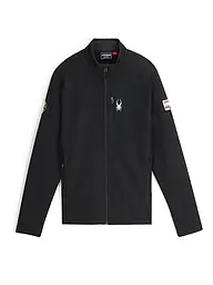 SPYDER | Giacca in pile da uomo Wengen Bandit | Nero