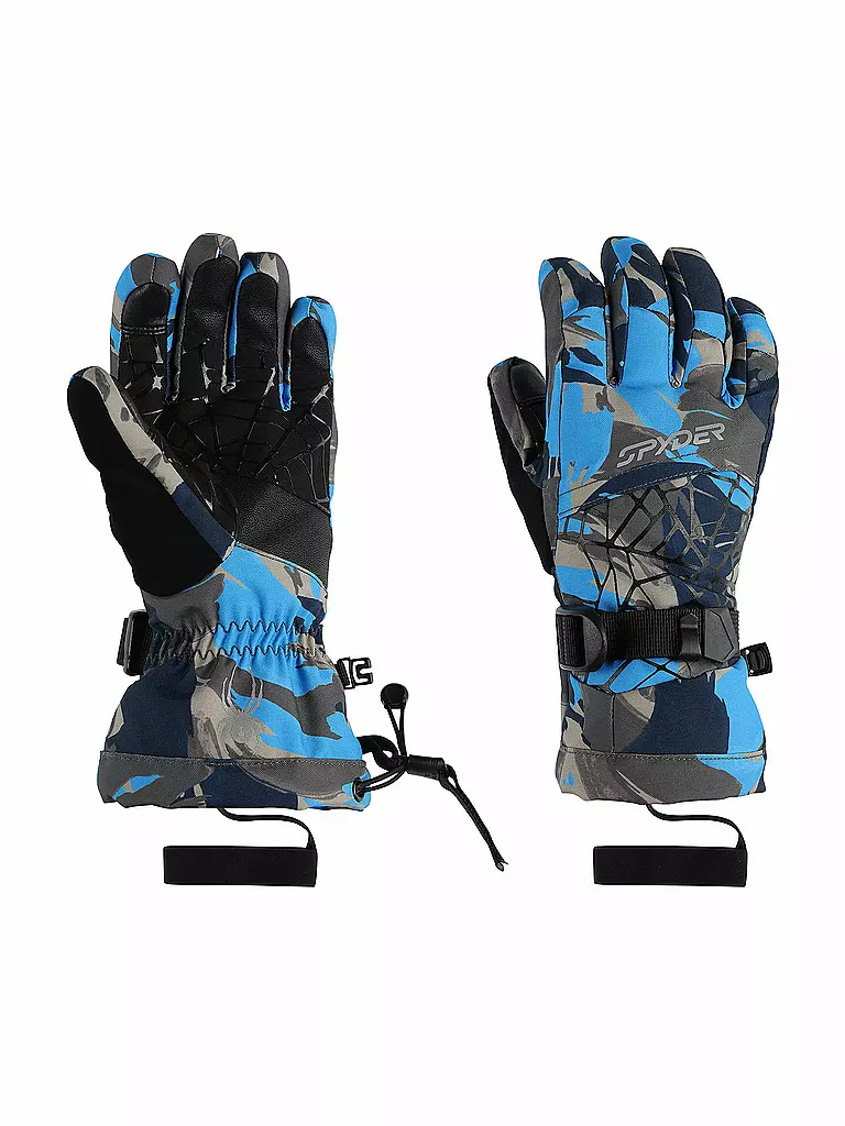 SPYDER | Guanti da sci Overweb da ragazzo | Blu
