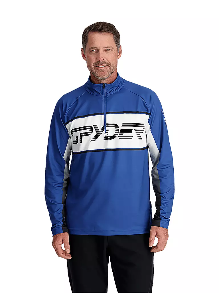 SPYDER | Herren Unterzieh Zipshirt Paramount | Blu