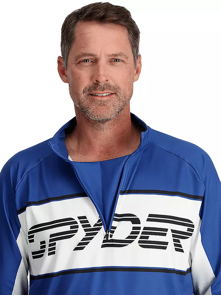 SPYDER | Herren Unterzieh Zipshirt Paramount | Blu