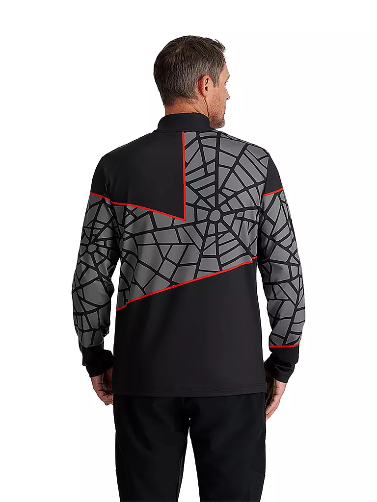 SPYDER | Herren Unterzieh Zipshirt Vital | Nero