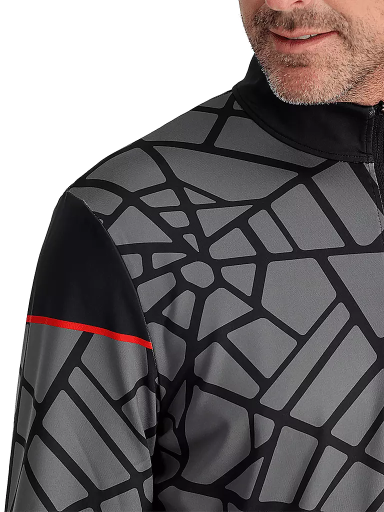 SPYDER | Herren Unterzieh Zipshirt Vital | Nero