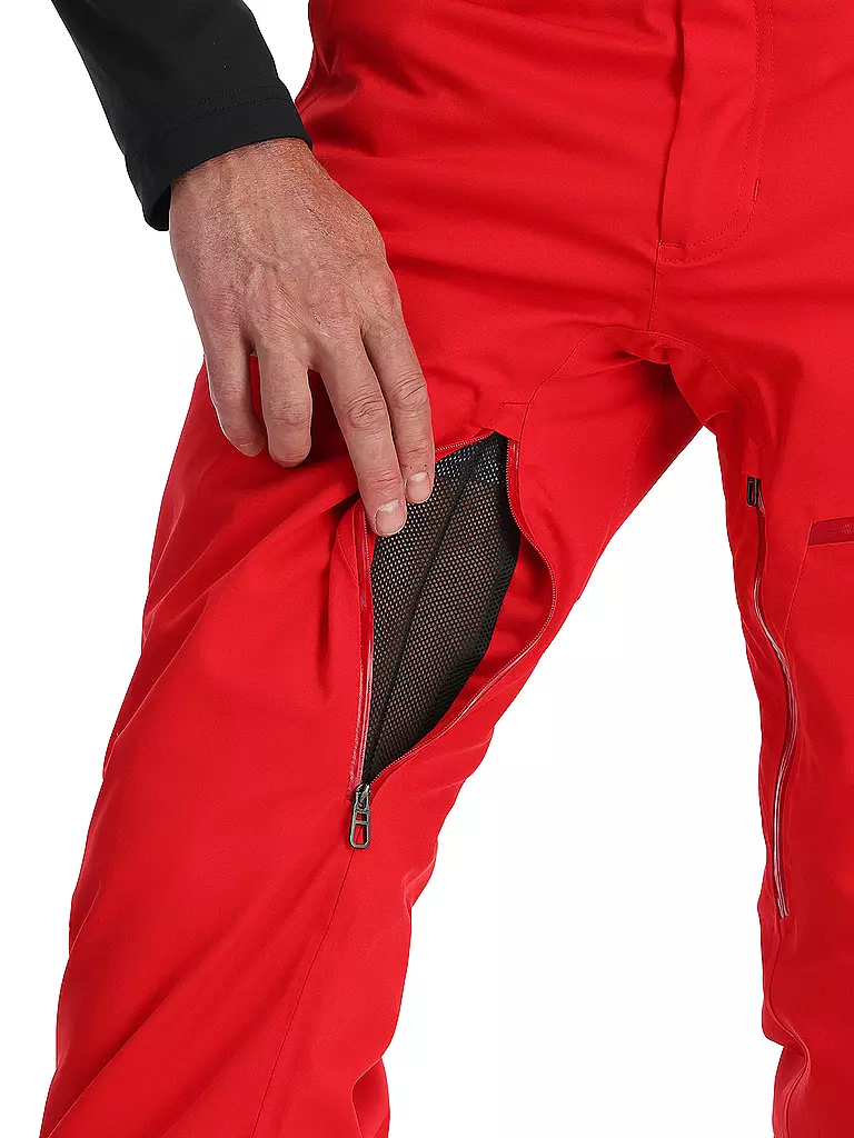 SPYDER | Pantaloni da sci Dare da uomo | Rosso