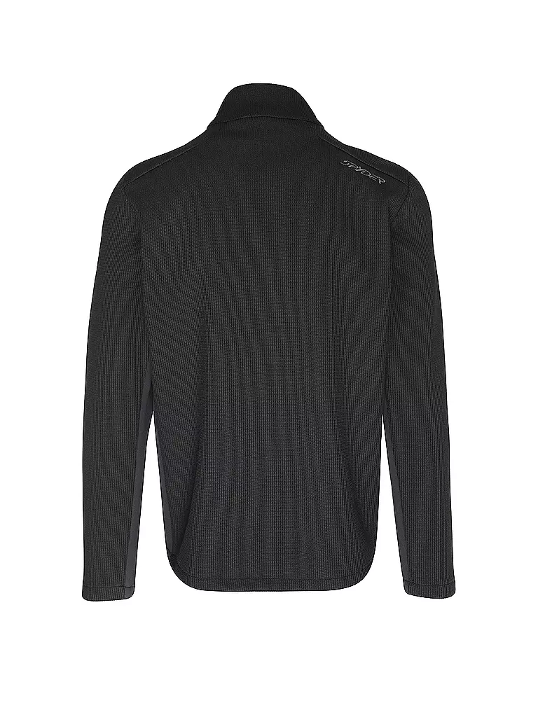 SPYDER | Pullover da uomo con 1/2 zip BANDIT | Nero