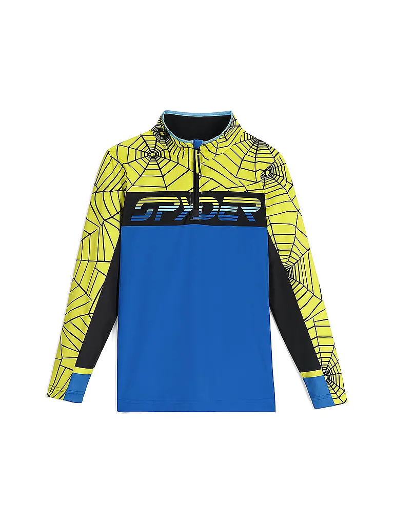 SPYDER | Zipshirt intimo da ragazzo Ryder | Nero